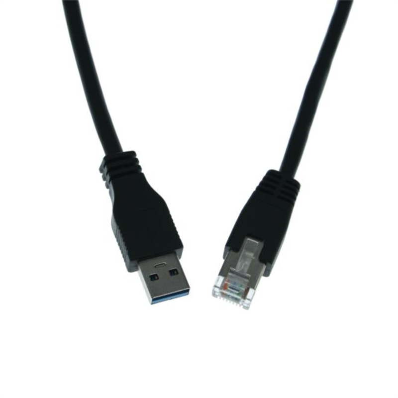 Elecbee USB2.0 to RJ45 Console Debugging USB Cable, Industrial Computer Connecting Router Server Control Cable 1.8M 2M 2m