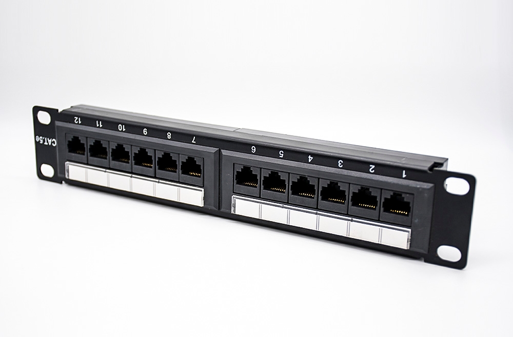 What is the role of the patch panel?