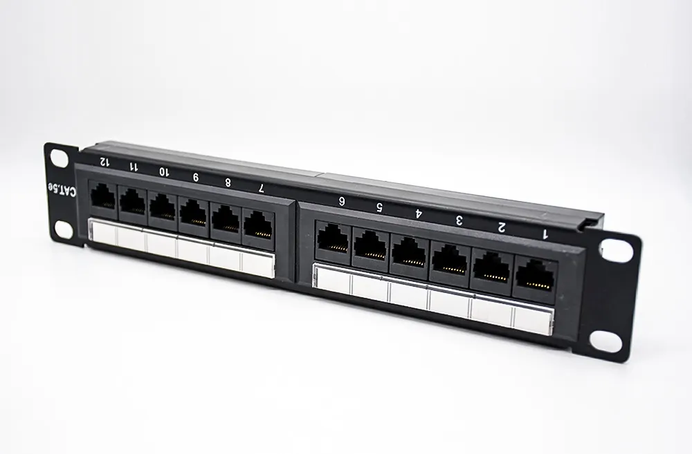 What is the role of the patch panel?