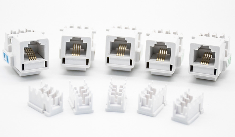 What is the difference between RJ45 and RJ11?