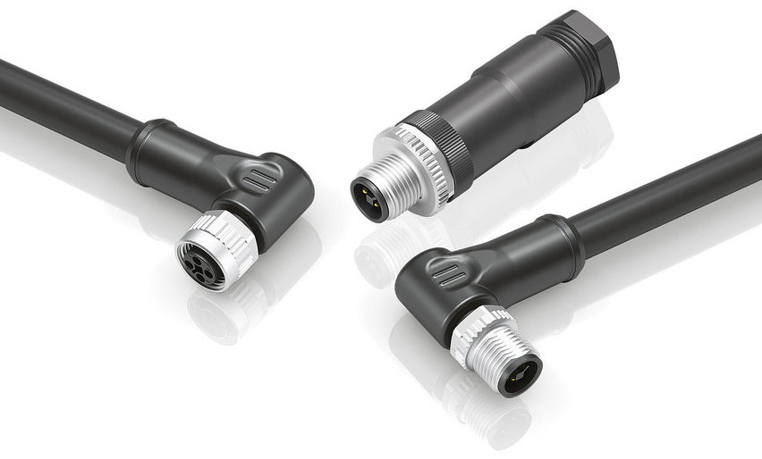 What are the parameters of the M12 connector?