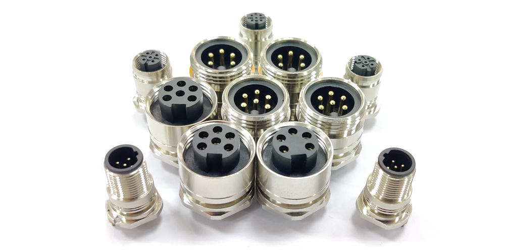 M12 connector extension automation technology and industrial Ethernet application