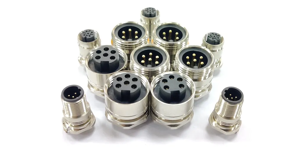 M12 connector extension automation technology and industrial Ethernet application