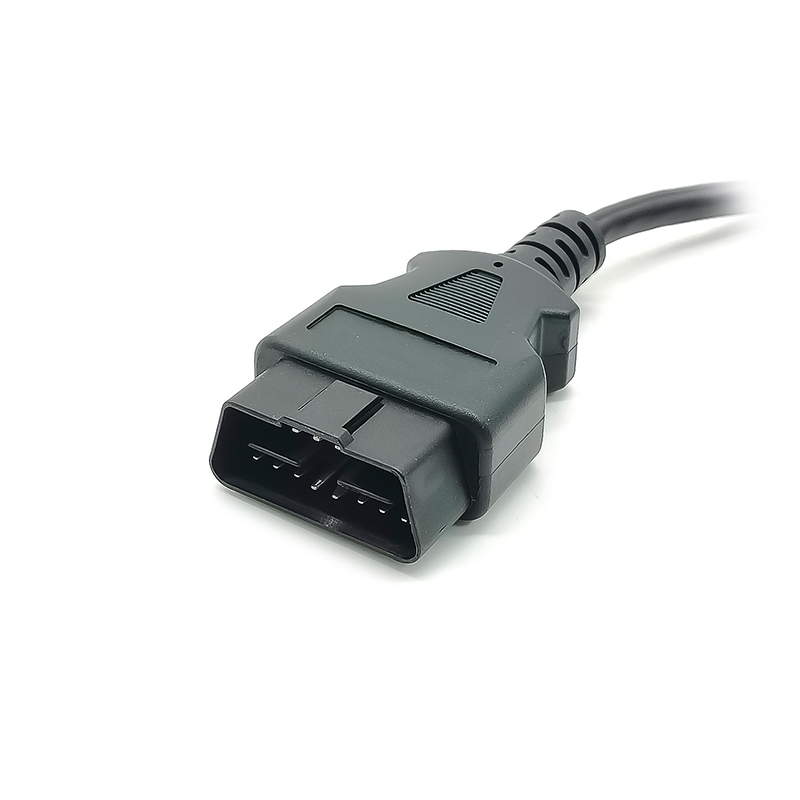 Elecbee Automobile OBD Extension Cable Male To Female 16 Pin OBD2 Diagnostic Tool Extension Cable 0.3M