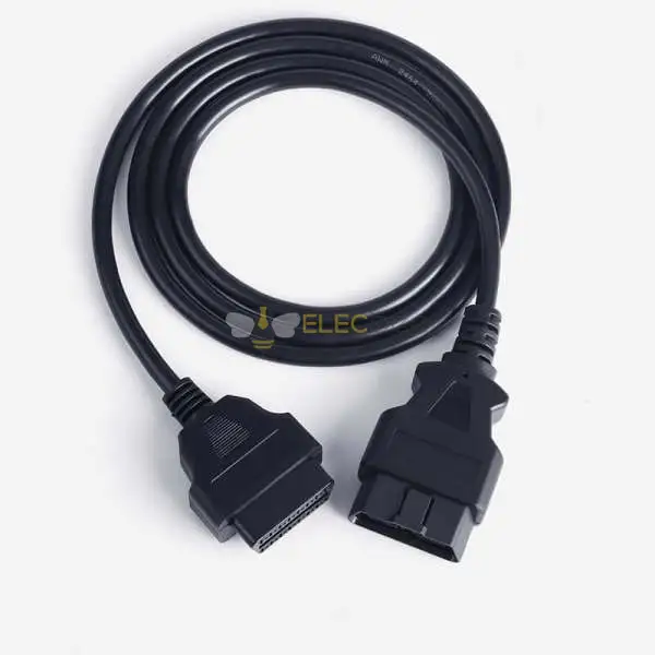 Cavo di prolunga OBD2 Connettore diagnostico di prolunga OBD-II da 16 Cavo di prolunga OBD2 Connettore diagnostico di prolunga OBD-II da 16