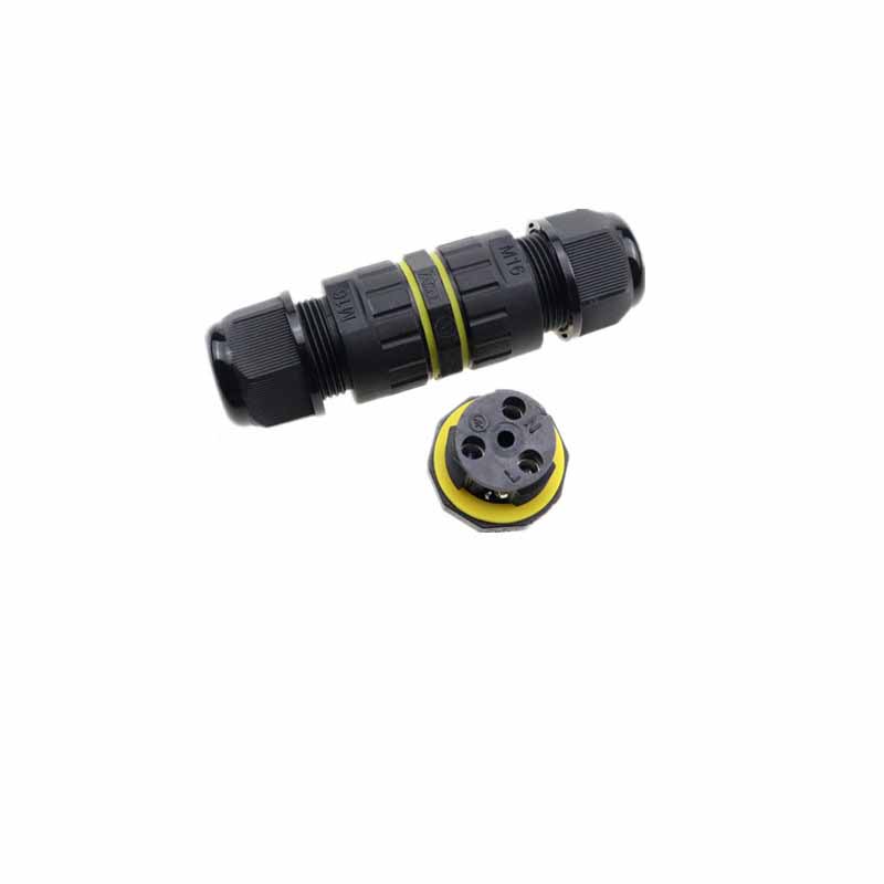 Elecbee waterproof connector IP68 EW-M16-3P（for cable 3.5-7/5-8/7-10mm)