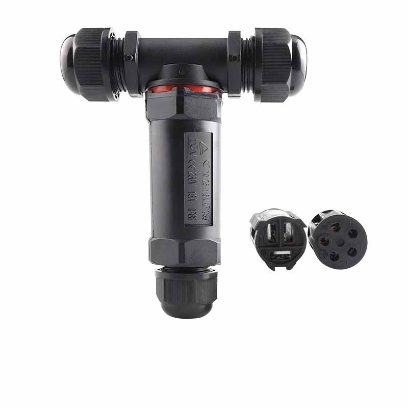 Elecbee XY25T-3P Electrical ScrEW Wire Connector For Led Outdoor Light Led Display Waterproof Connector