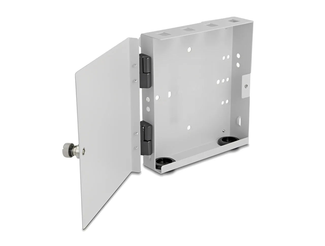 Elecbee Fiber Optic Wall Box for 4 x SC Simplex or LC Duplex adapters ...