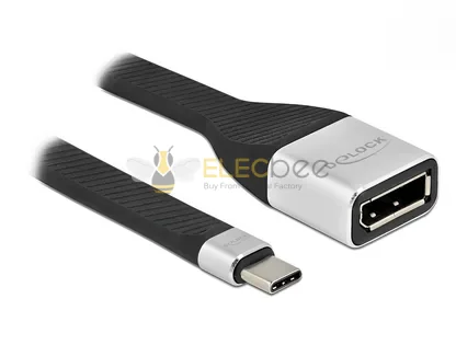 Displayport Ribbon Elecbee FPC Flat Ribbon Cable USB Type-C to DisplayPort (DP Alt Mode ...