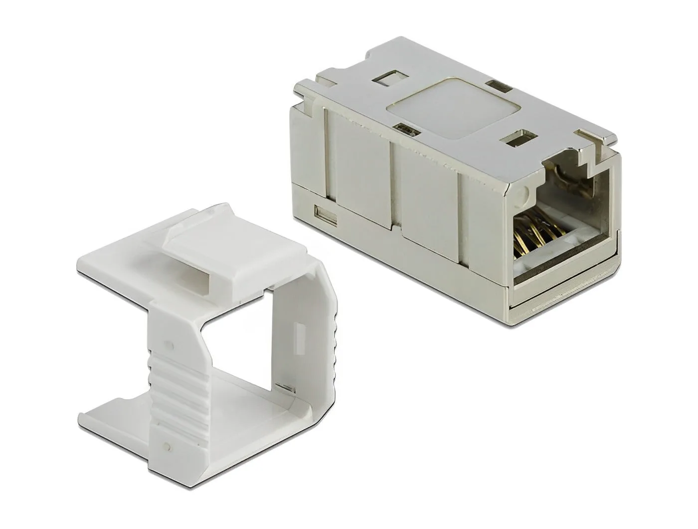 Cat.6A Keystone Module RJ45 to LSA - Tool-Free Installation