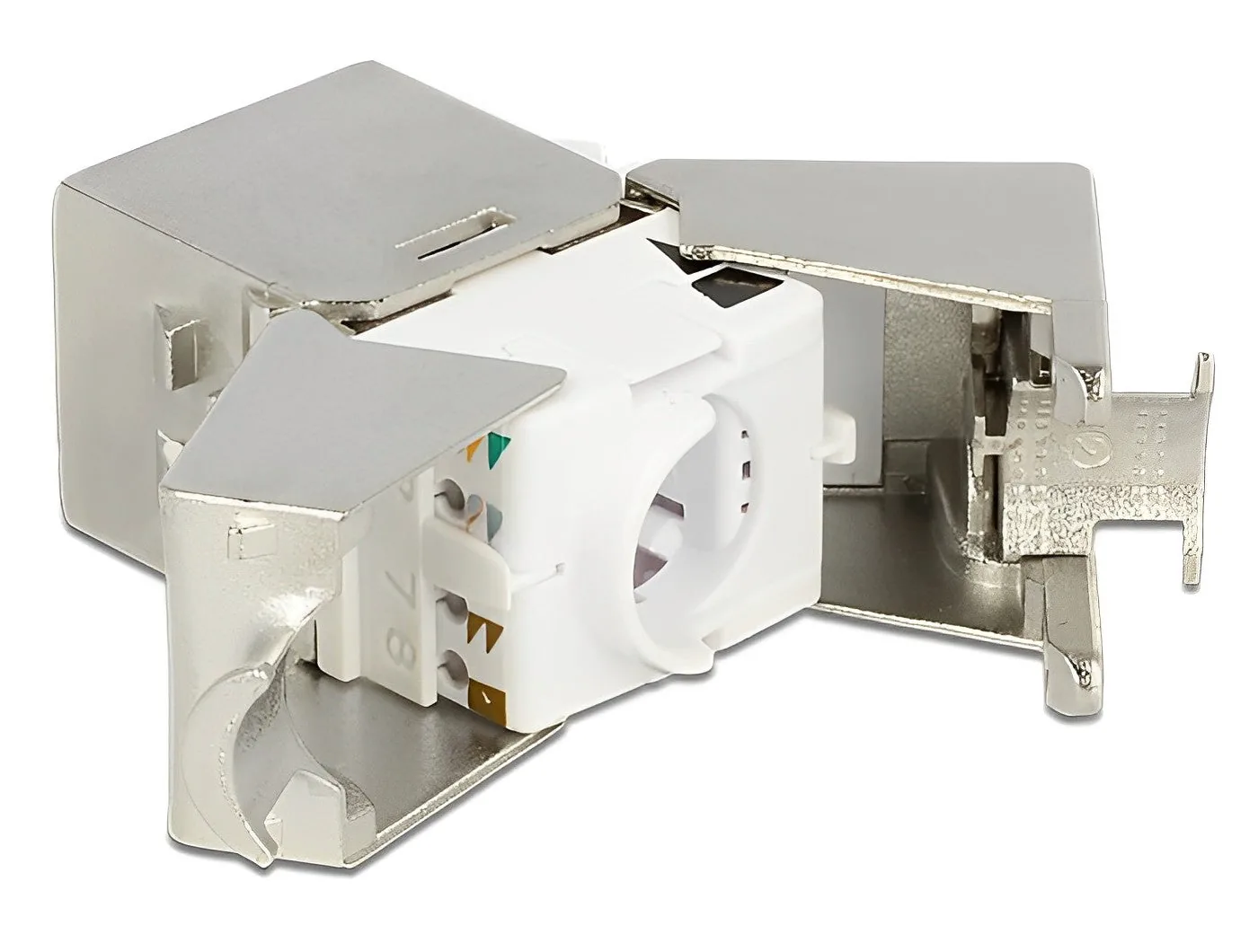 Cat.6A Keystone Module RJ45 to LSA - Tool-Free Installation