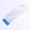0.5mm Pitch FFC Cable, Opposite Side Contacts, 80mm Total Length, 4mm Exposed Ends, 8mm Stiffener, Tin Plating, 45 Pins