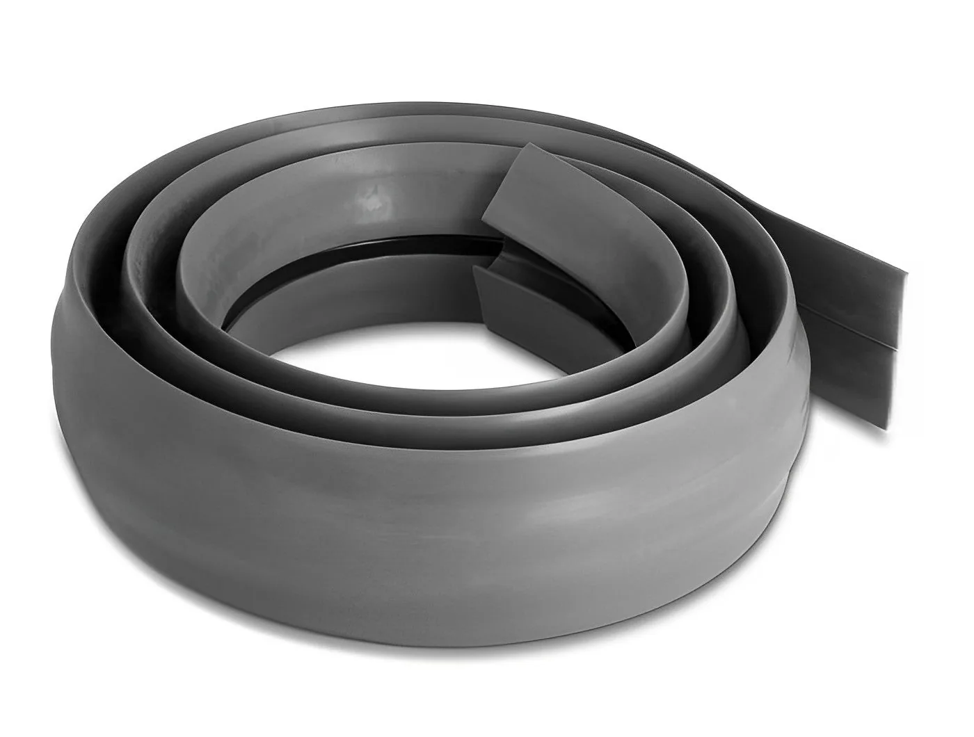 Câble d'électrobec Conduite PVC flexible 50 x 13 mm - longueur 1,5 m gris