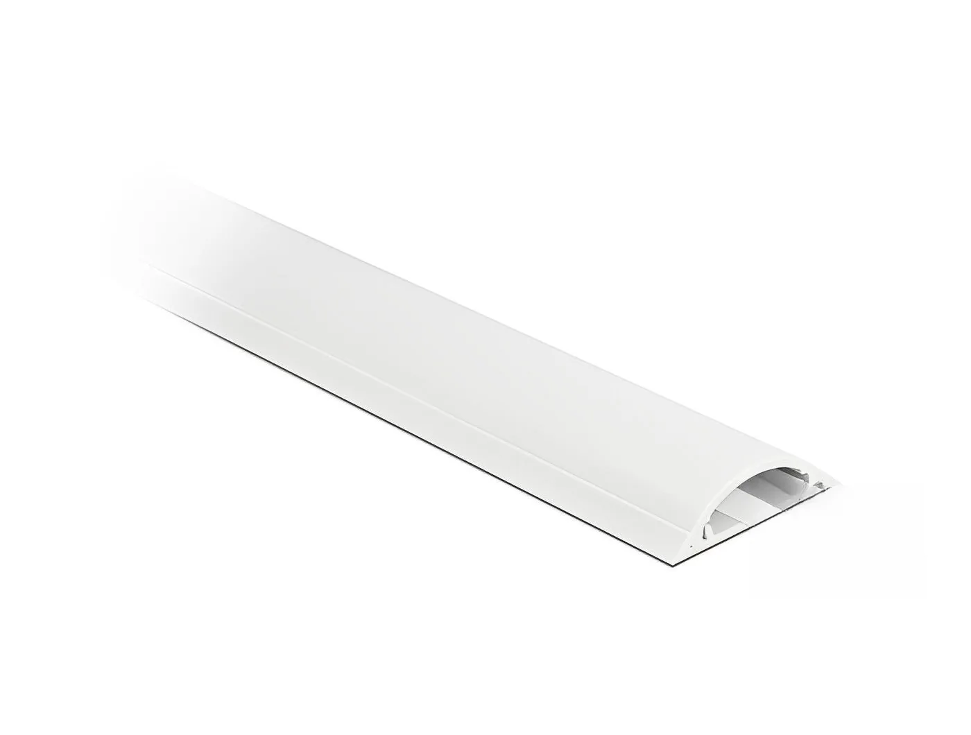 Conduc autocollant de la conduite d'électrobe 30 x 8 mm - longueur 1 m blanc