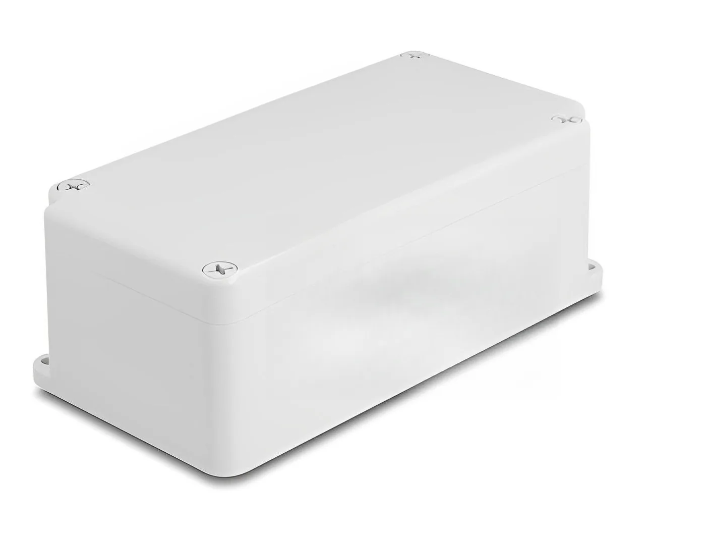 케이블 입구가 있는 Elecbee 설치 하우징 200 x 100 x 70 mm 회색