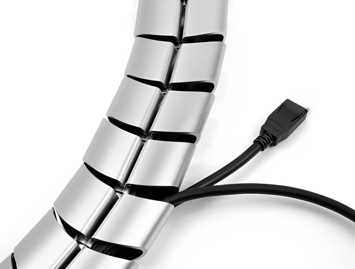Elecbee 케이블 덕트용 장착 요소 75 x 45 mm 5개 은색