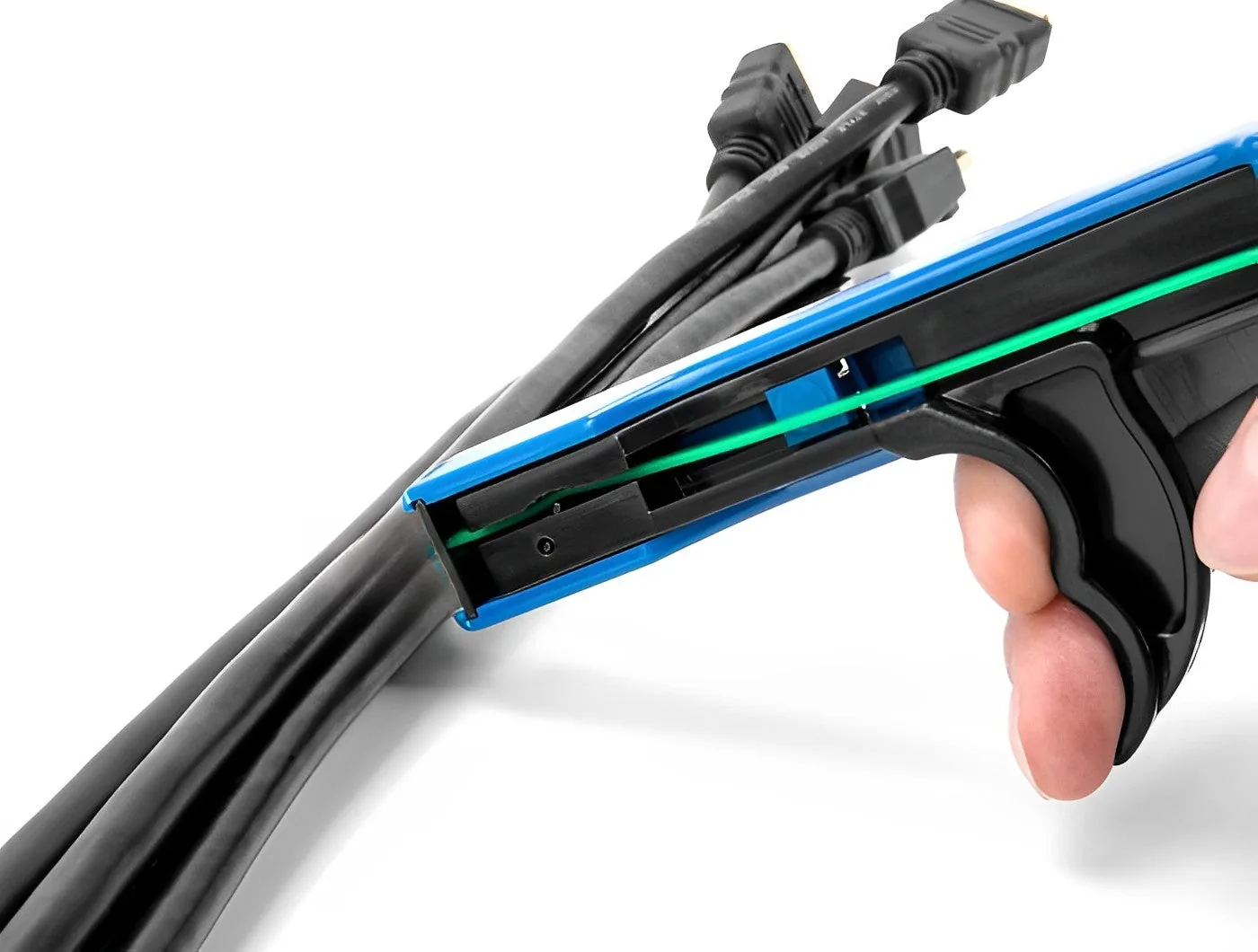 Elecbee Cable tie assortment box with tensioning tool 350 pieces assorted colours