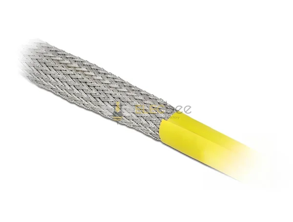 Elecbee Braided sleeve for EMC shielding stretchable 2 m x 6 mm
