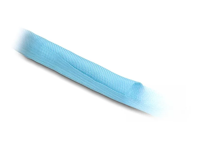 Elecbee Woven Sleeve self-closing heat-resistant 2 m x 10 mm blue