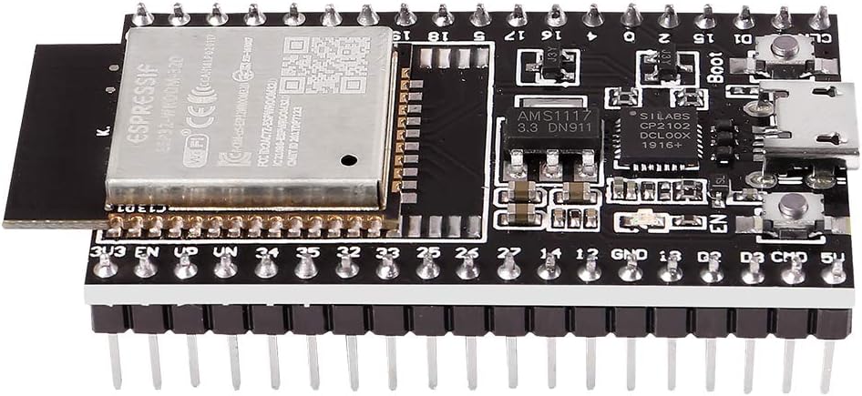 Elecbee ESP32-DevKitC core Board ESP32 Development Board ESP32-WROOM-32D WiFi Bluetooth Development Board for Arduino IDE 