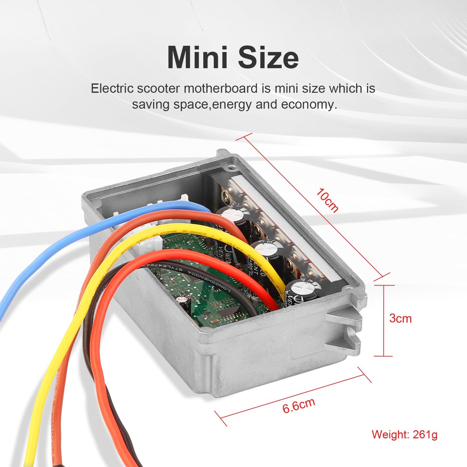 Elecbee Electric Scooter Controller 36V Max G30 Control Skateboard Scooter Controller Accessories Parts 300W E-Scooter Controller Replacement Part