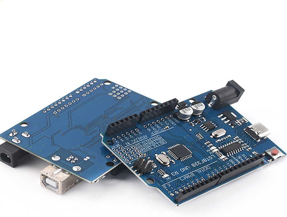 Elecbee UNO R3 Board ATmega328P with USB Cable for Arduino, Electronics Fun Kit Essential Tools