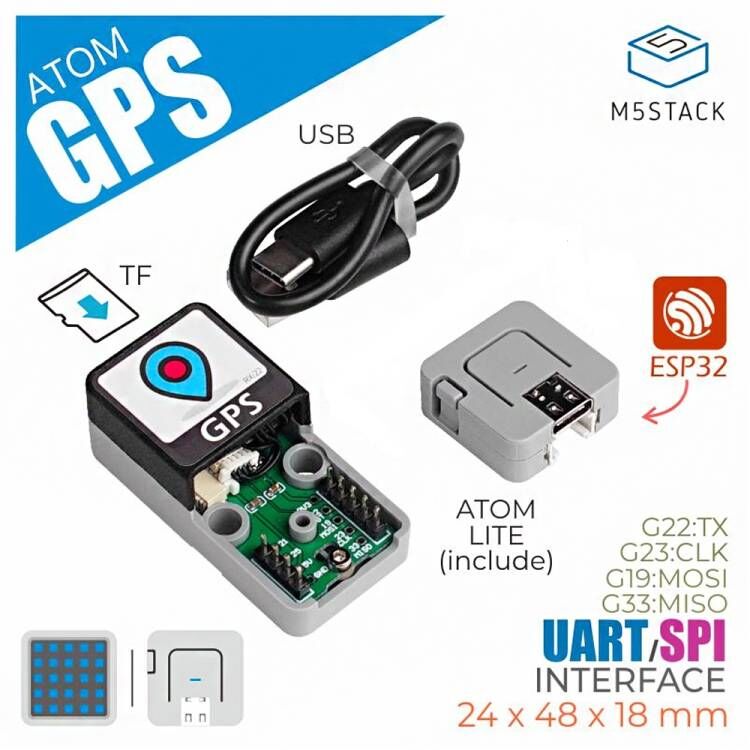 Elecbee GPS Kit M8030-KT High Accuracy Mini Size GPS Tracker Vehicle Ship Positioning Navigation Record