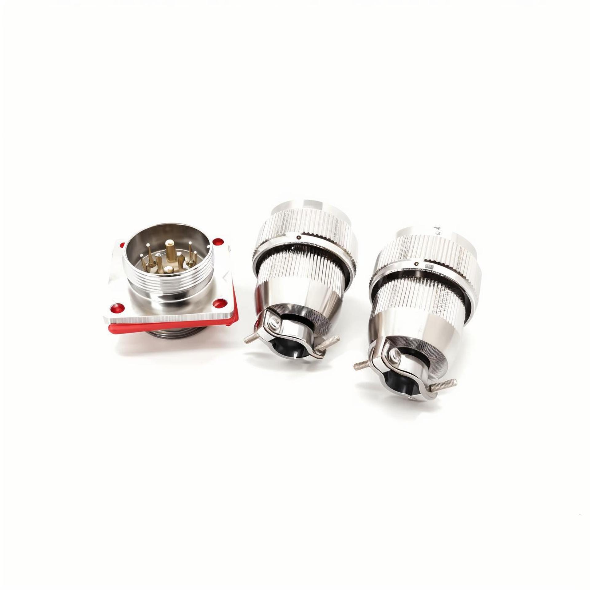 Elecbee Sealed Aviation Connector MX23 10 Core Docking Whole Set Glass Sealed Male and Female Plugs for Vacuum Connection