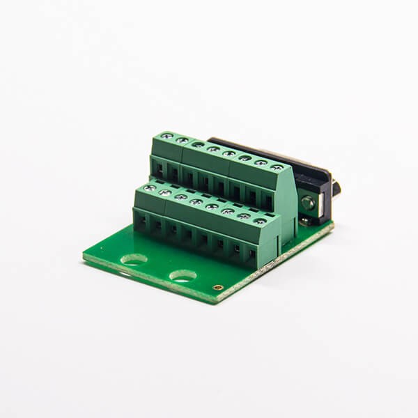 Elecbee 15 Pin D Sub Adapter Female High Density D-Sub Straight to Breakout Board 16Pin