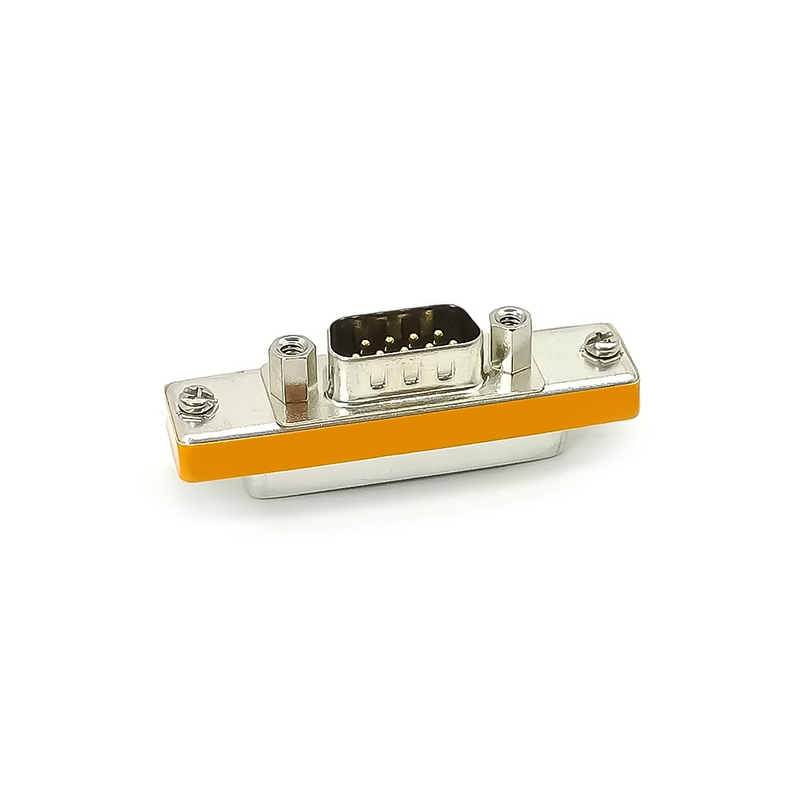 Elecbee Metal Adapter Straight Standard D-Sub 9 Pin Male To 25 Pin Female