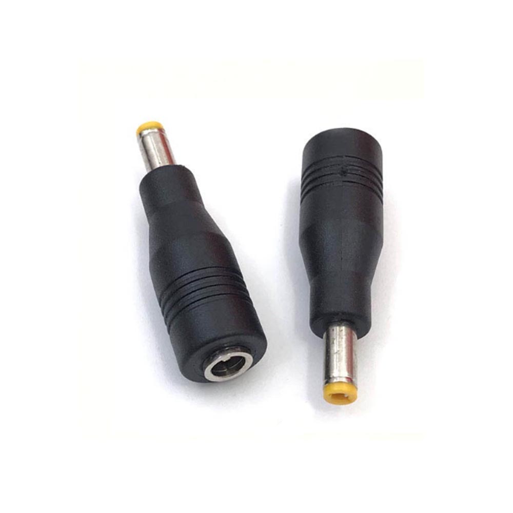 Elecbee DC Power Adapter Plug DC 5.5x2.1mm Jack to 5.5x1.7mm Plug Straight Converter