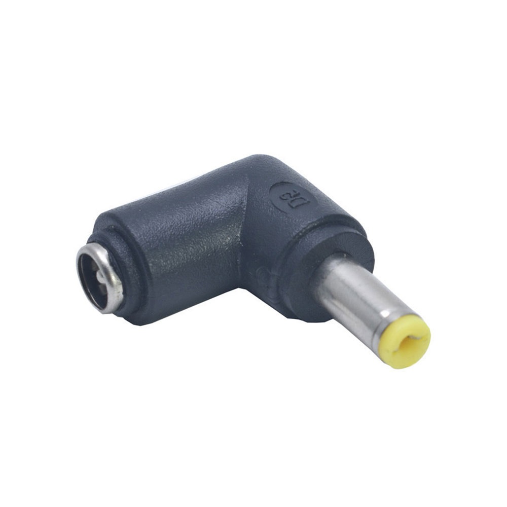Elecbee DC Power Conversion Adapter DC 5.5x2.1mm Jack to 5.5x1.7mm Plug 90 Degrees
