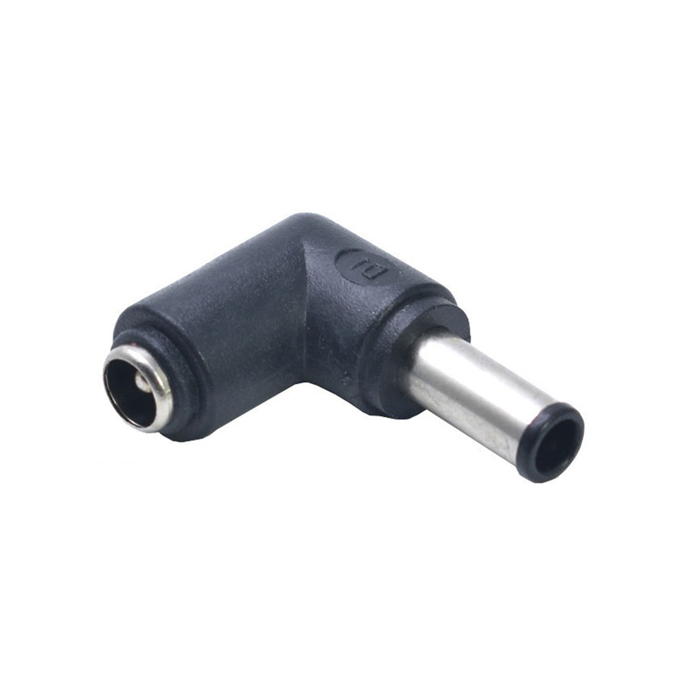 Elecbee DC Socket Adapter DC 5.5x2.1mm Jack to 6.0x4.4mm Plug 90 Degrees