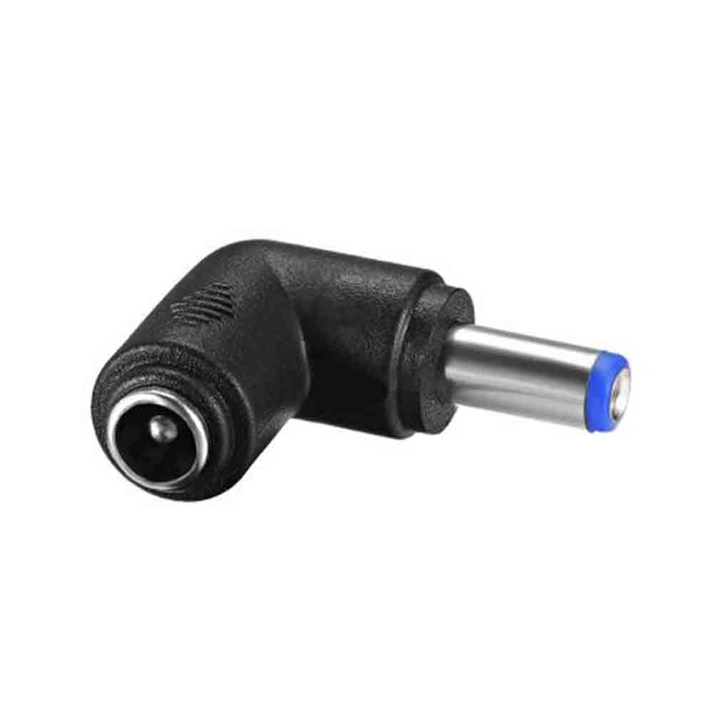 Elecbee Laptop Power Plug Adapter DC 5.5x2.1mm Jack to 5.5x2.1mm Plug Right Angle Converter
