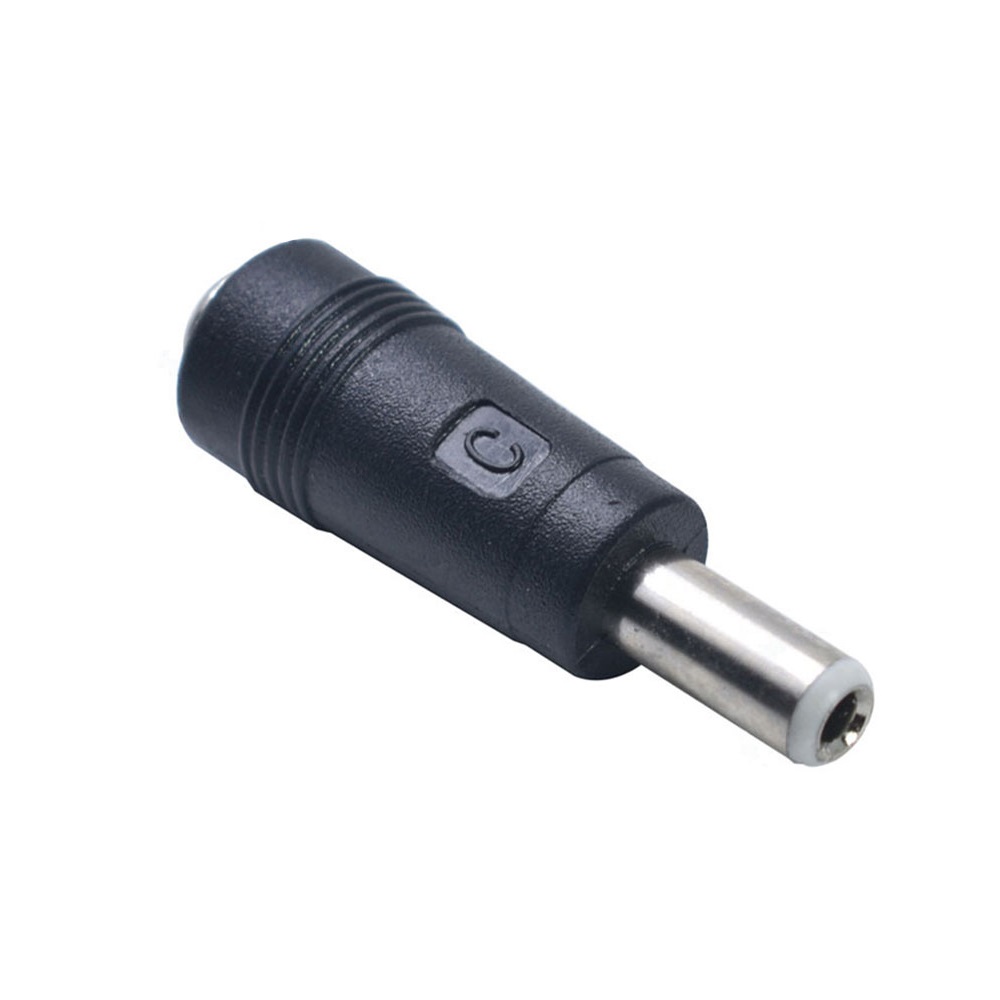 Elecbee Laptop Power Plug Adapter DC 5.5x2.1mm Jack to 5.5x2.5mm Plug Straight Converter
