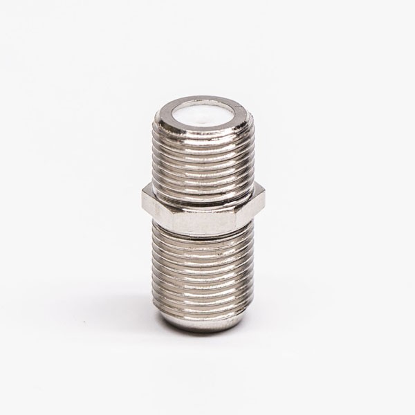 Elecbee F Adapter Connector Straight Bulkhead Jack to Jack