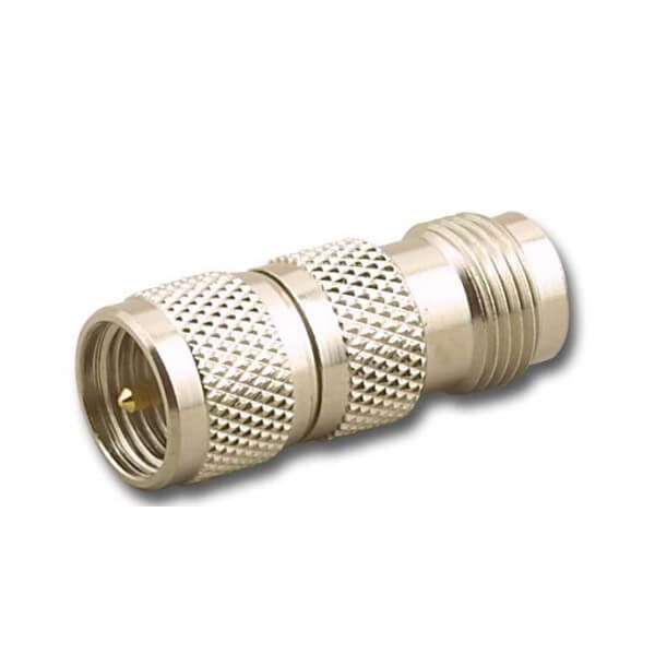 Elecbee 20pcs Mini UHF TNC Adapter Male To Jack 180 Degree