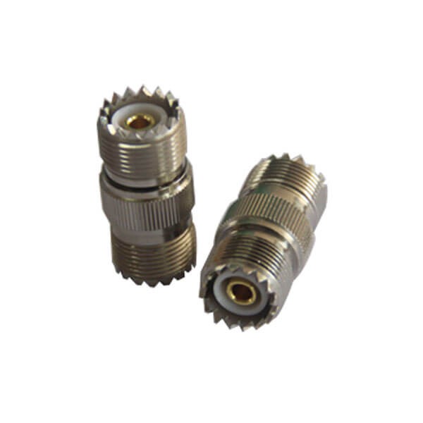 Elecbee 20pcs UHF Connector Adapters SO 239 Jack to Jack
