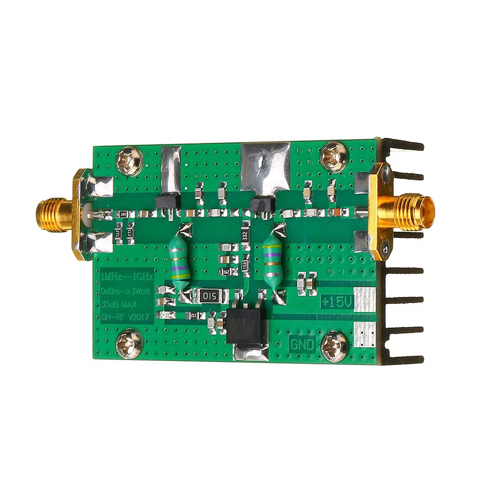 1MHz-1000MHZ-35DB-RF-Power-Amplifier-3W-HF-VHF-UHF-FM-Transmitter-Broadband-For-Ham-Radio-1428409
