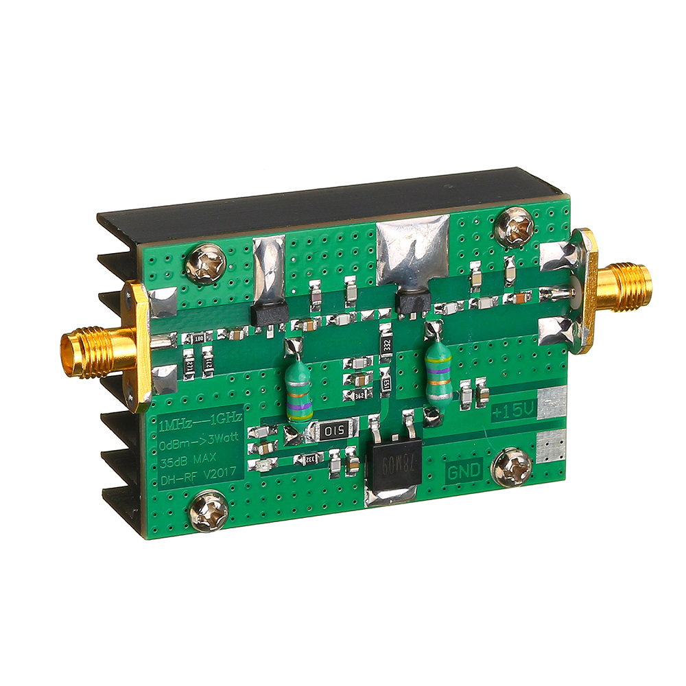1MHz-1000MHZ-35DB-RF-Power-Amplifier-3W-HF-VHF-UHF-FM-Transmitter-Broadband-For-Ham-Radio-1428409