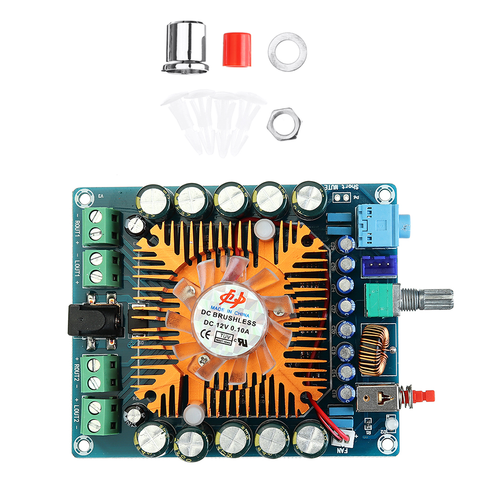 DC-12V-16V-TDA7850-4-Channel-4x50W-HIFI-Car-Stereo-Digital-Amplifier-Board-1445044