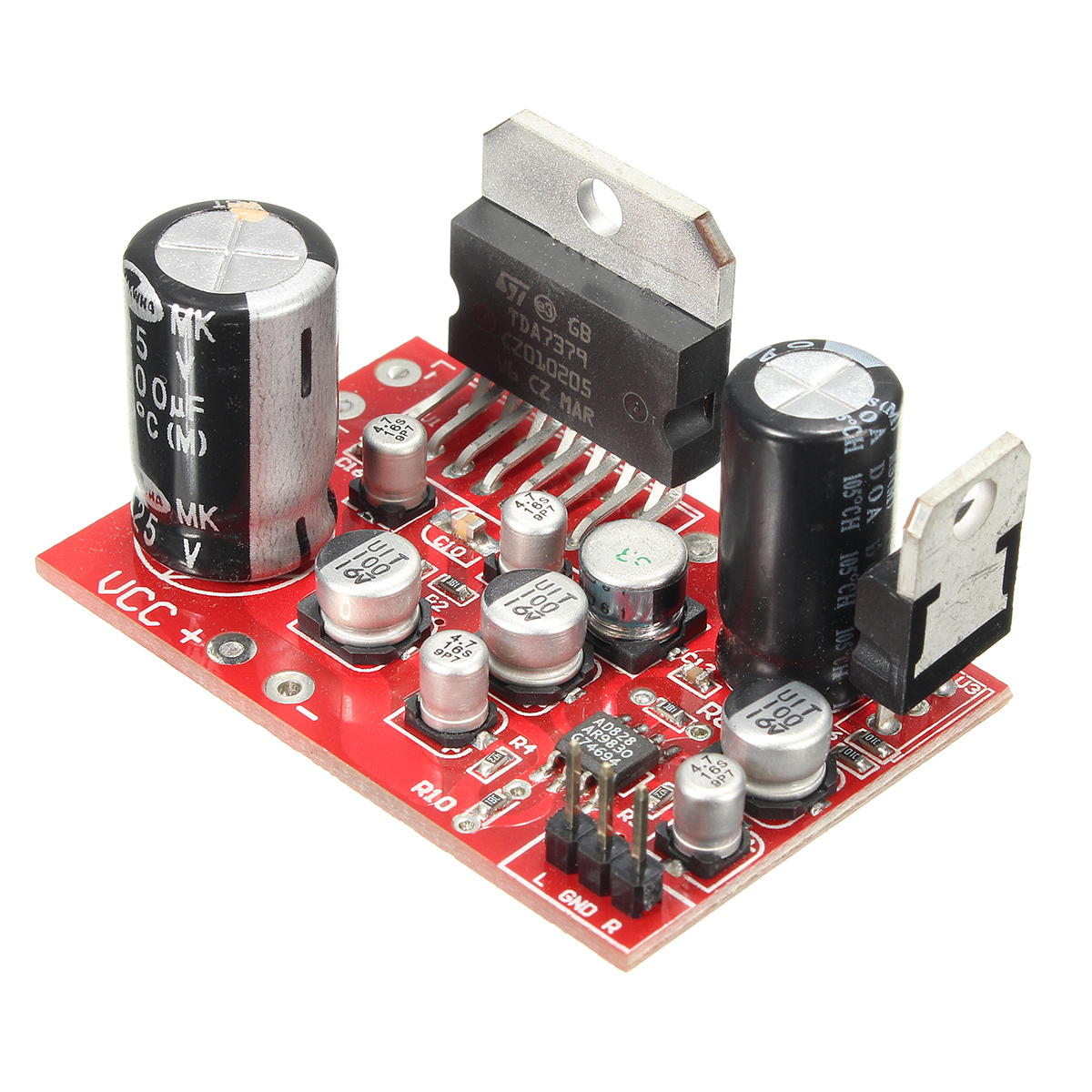 DC-12V-TDA7379-38W38W-Stereo-Amplifier-Board-W-AD828-Preamp-Super-Than-NE5532-1094972