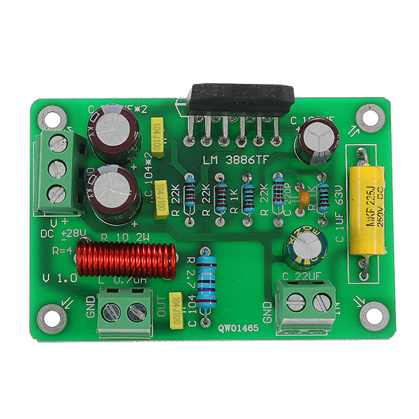HiFi-LM3886-TF-Mono-68W-4Omega-Audio-Power-Amplifier-Board-AMP-50W38W-8Omega-1190627