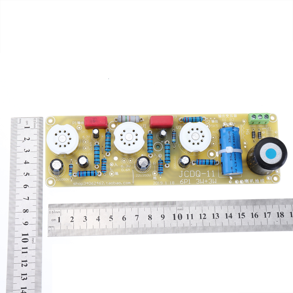 JCDQ11-Tube-Amplifier-6N16P1-Valve-Stereo-Amplifier-Board-Filament-AC-Power-Supply--3Pcs-Tubes-1284085