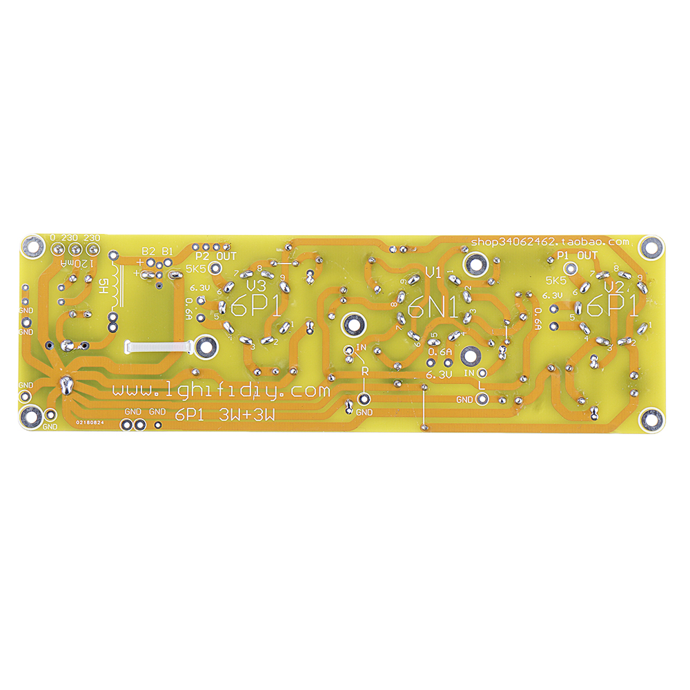 JCDQ11-Tube-Amplifier-6N16P1-Valve-Stereo-Amplifier-Board-Filament-AC-Power-Supply--3Pcs-Tubes-1284085