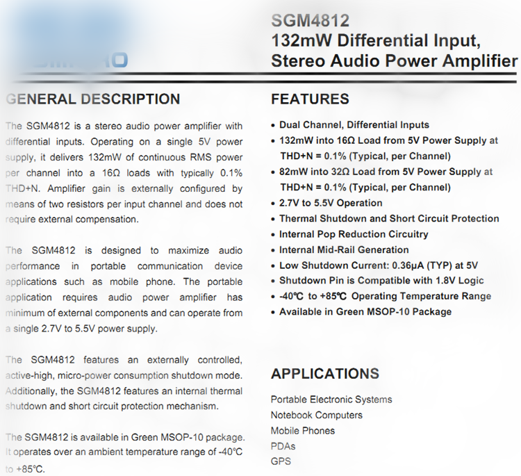 SGM4812-132mW-Amplifier-Board-Differential-Balanced-HIFI-Amp-Module-33-5V-1744675