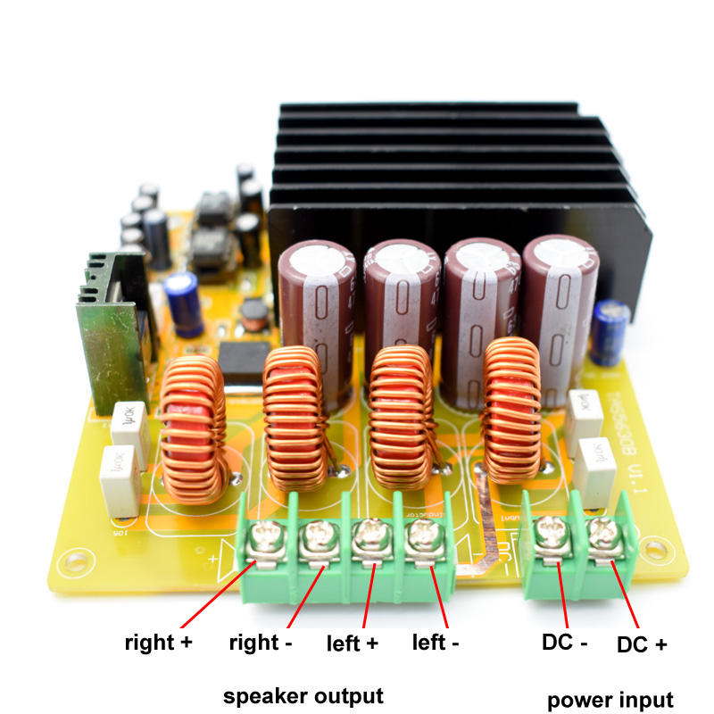 TAS5630-Dual-channel-2x300W-Class-D-Digital-Power-Amplifier-Board-with-AD827-Pre-HIFI-1754605