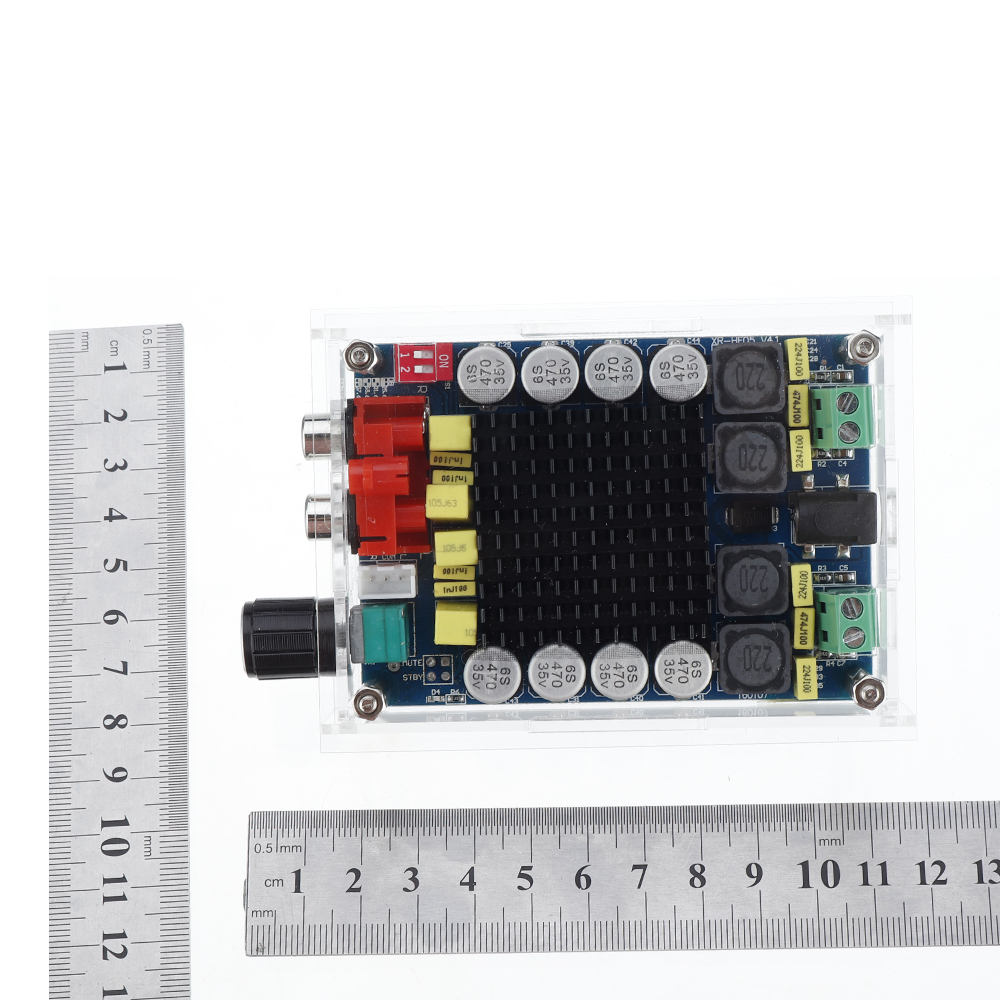 TDA7498-Stereo-2X100W-Dual-Channel--High-Power-Digital-Computer-Power-Amplifier-with-Acrylic-Shell-1745435
