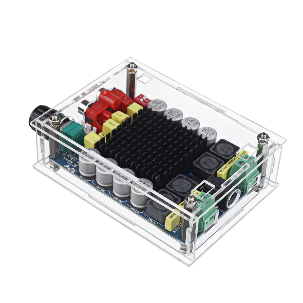 TDA7498-Stereo-2X100W-Dual-Channel--High-Power-Digital-Computer-Power-Amplifier-with-Acrylic-Shell-1745435