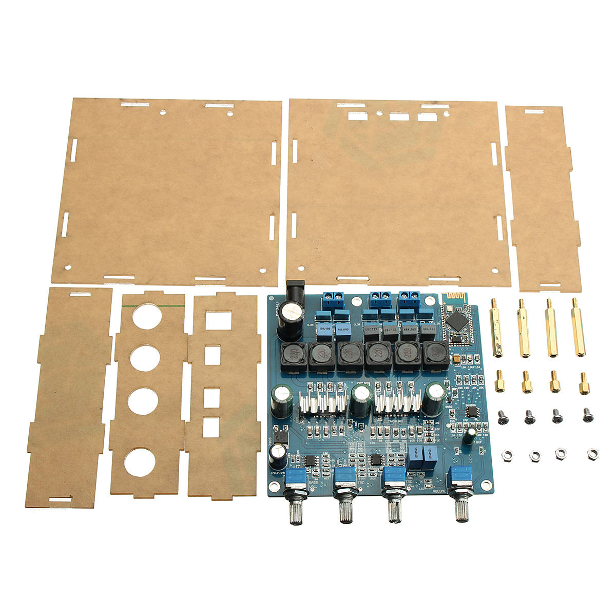 TPA3116-21-50Wx2100W-bluetooth-CSR40-Class-D-Power-Amplifier-With-Acrylic-Case-1127630